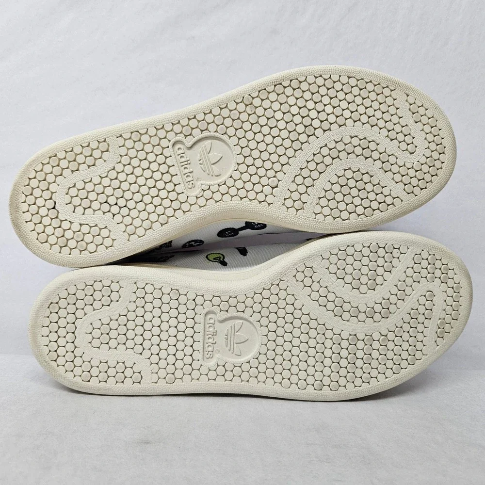 Adidas Aaron Kai x Stan Smith J Primeblue Shoes FY2686 White Multi Girl's Size 6